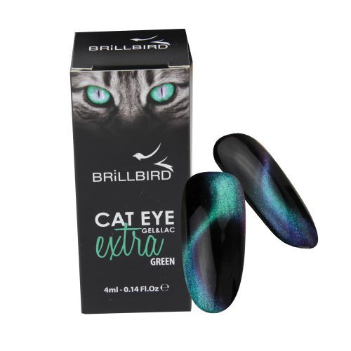 Cat Eye Extra Gél Lakk - Green
