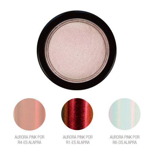 ChroMirror króm pigmentpor – Aurora Pink