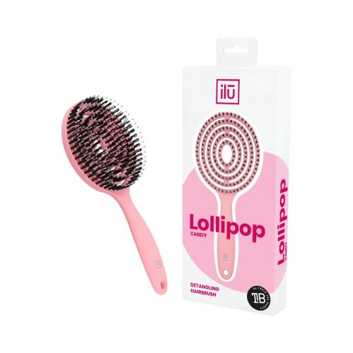 Ilu Lollipop Pink Hair Brush KÉSZLETHIÁNY!