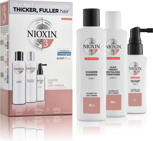 Nioxin System 3 Colored Hair Light Thinning (3-as készlet)