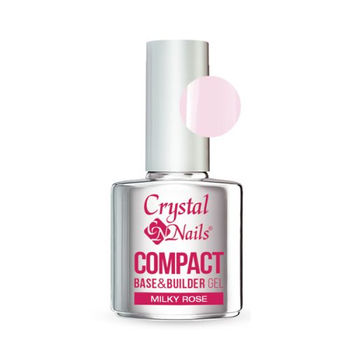Crystal Nails Compact Base Gel Milky Rose 13ml
