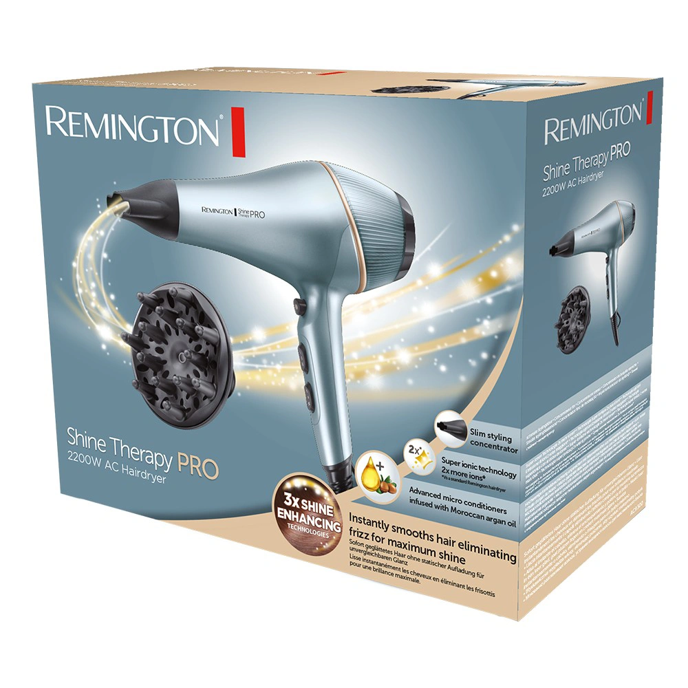 REMINGTON AC9300 SHINE THERAPY PRO HAJSZÁRÍTÓ 2200W képe 1