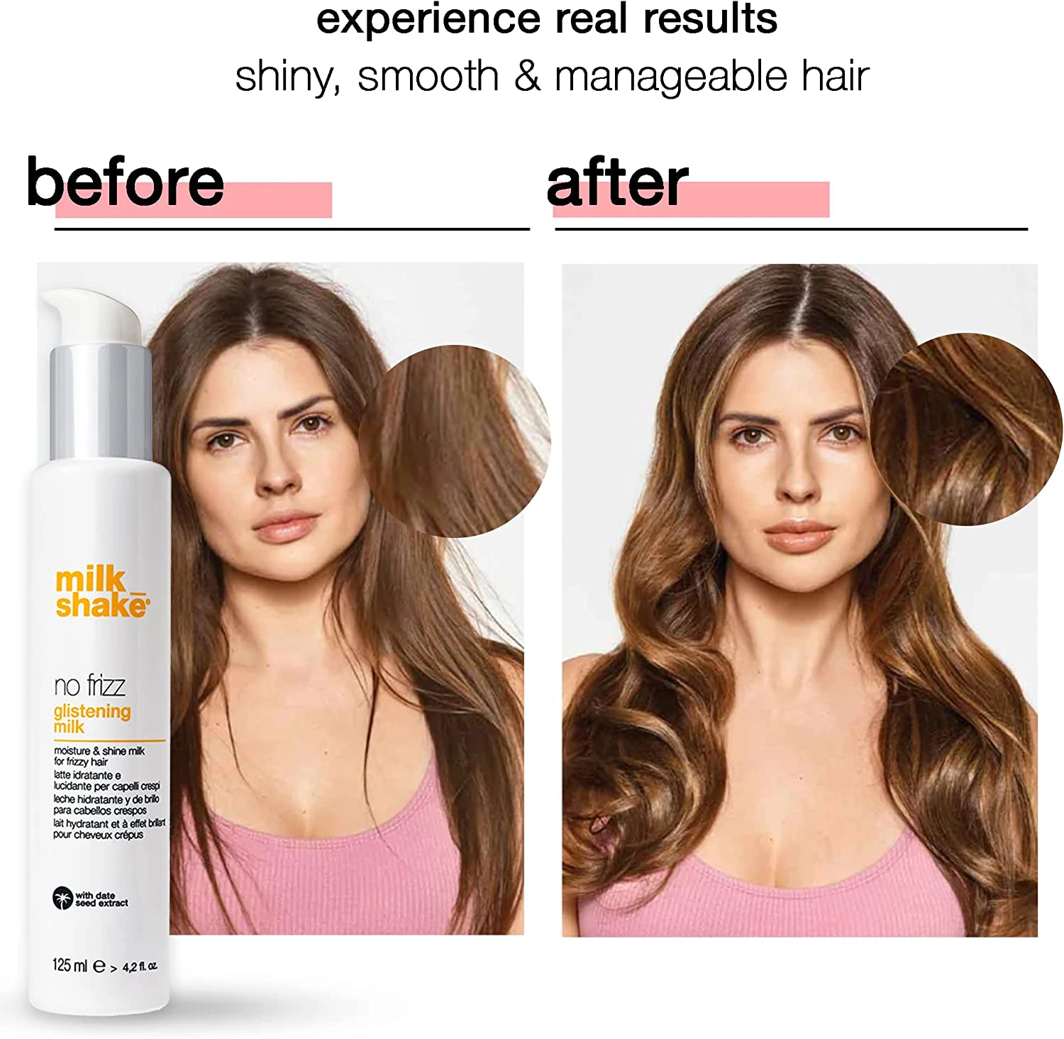 Milk Shake Glistening Milk 125ml képe 1