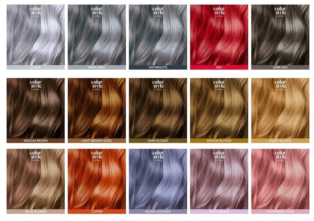 Indola Color Style Mousse - Red  200ml képe 1