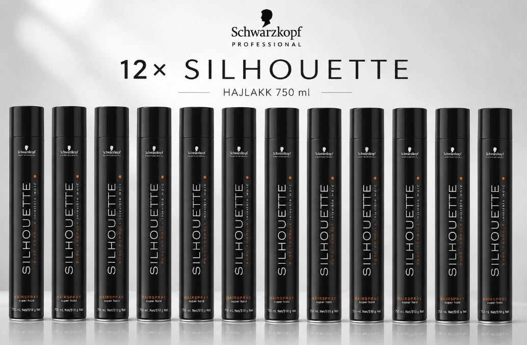 Schwarzkopf Silhouette Szupererős Hajlakk - 750ml 12db Akció!! (3800.-Ft/db) főképe