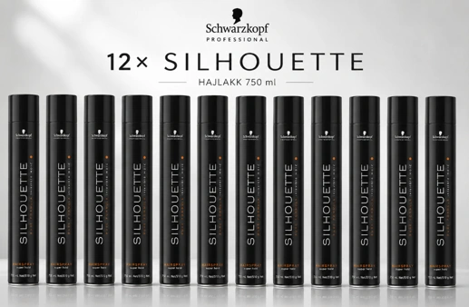 Schwarzkopf Silhouette Szupererős Hajlakk - 750ml  12db Akció!! (3800.-Ft/db) főképe