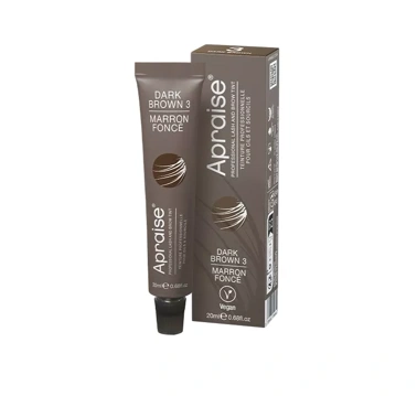 Apraise Szemöldök és Szempilla Festék(Sötét Barna 3-as) 20ml főképe