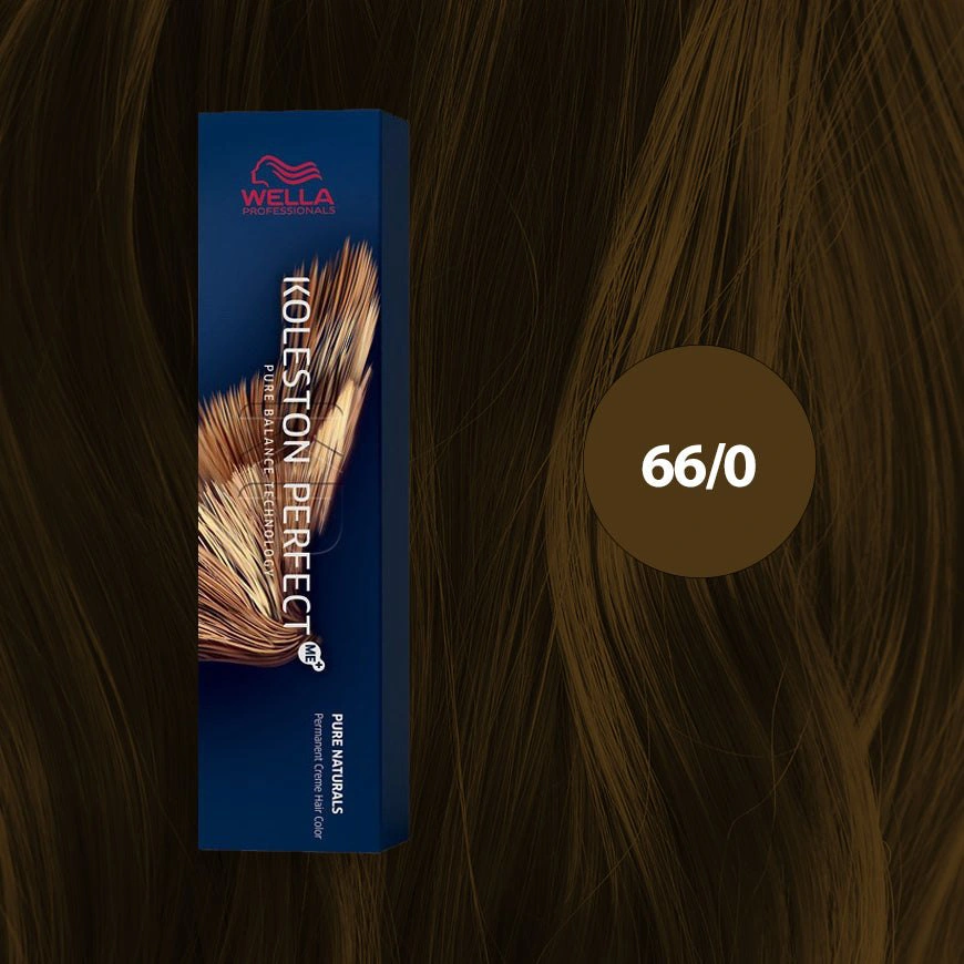Wella Koleston Perfect Me+ Hajfesték - 66/0 - 60ml - Intenzív Sötétszőke képe 1