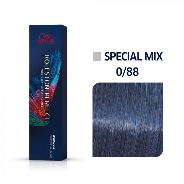 Wella Koleston Perfect Me+ Hajfesték - 0/88 - 60ml - Intenzív Kék képe 1