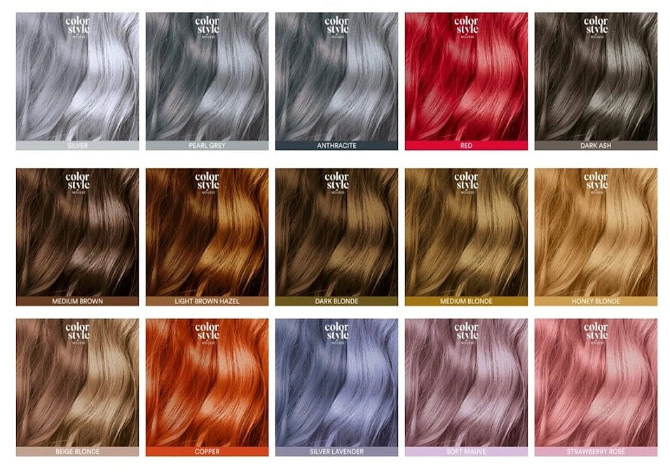 Indola Color Style Mousse - Pearl Grey  200ml képe 1