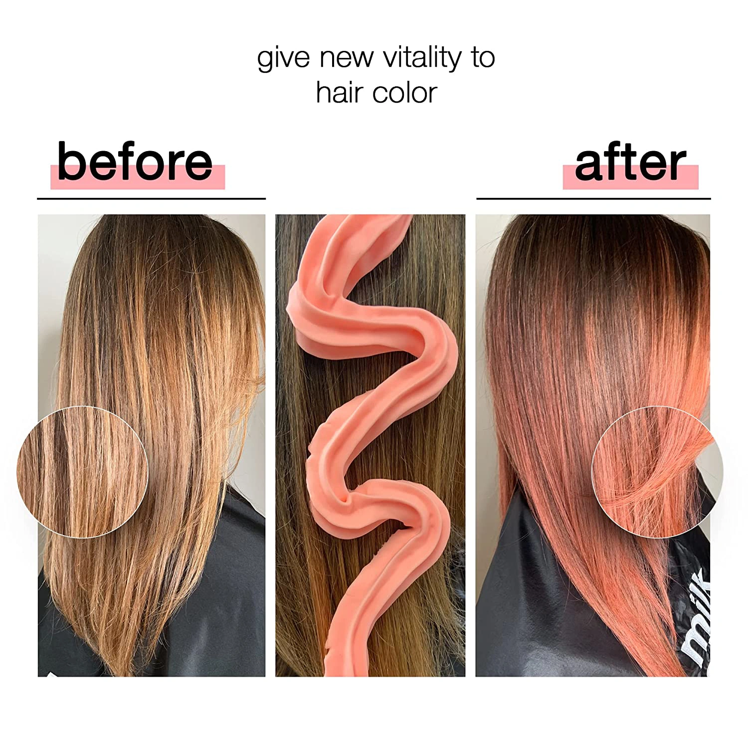 Milk_Shake Colour Whipped Cream Rose Brown 100ml képe 2