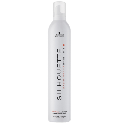 Schwarzkopf Silhouette rugalmas tartást adó hajhab (fehér) 500ml főképe
