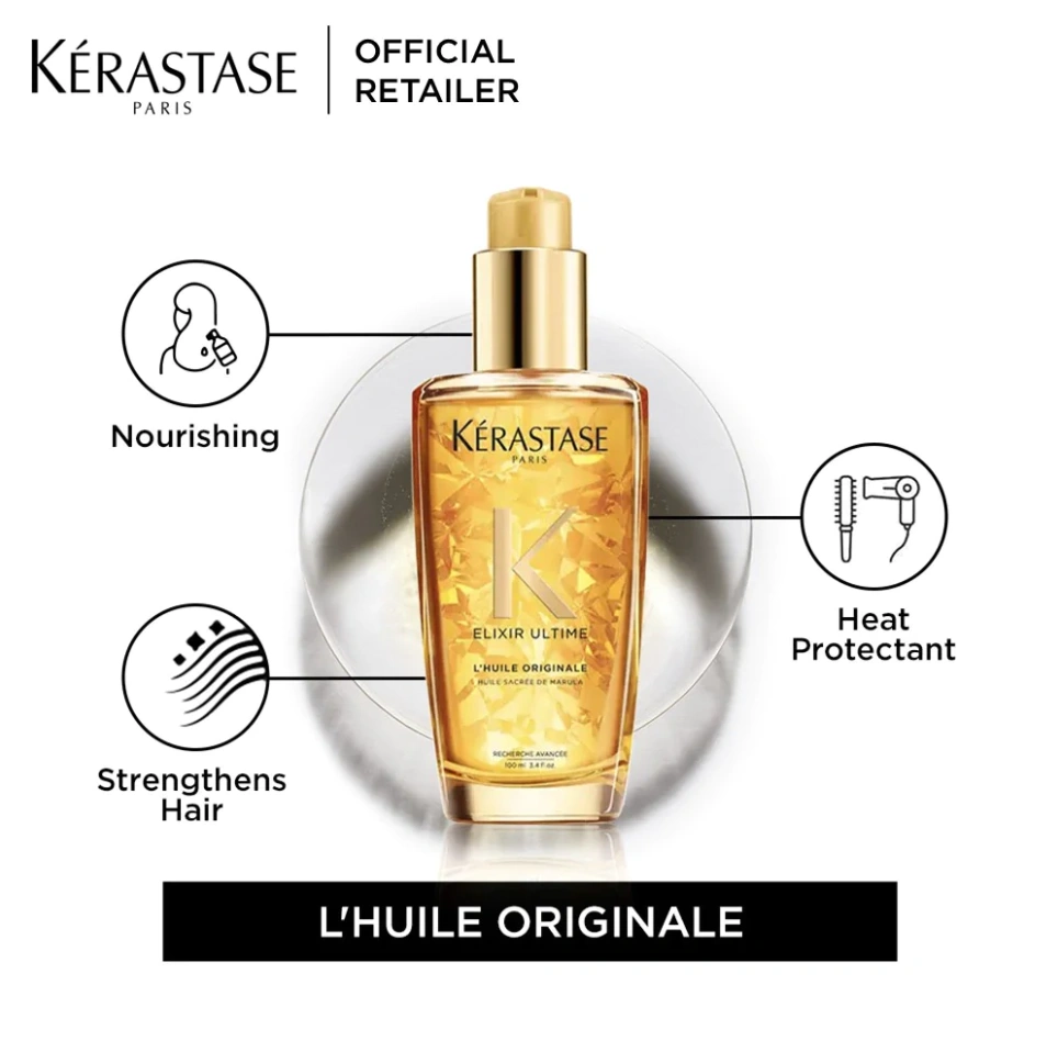 Kérastase Elixir Ultime L Huile Originale hajolaj - 100ml képe 2